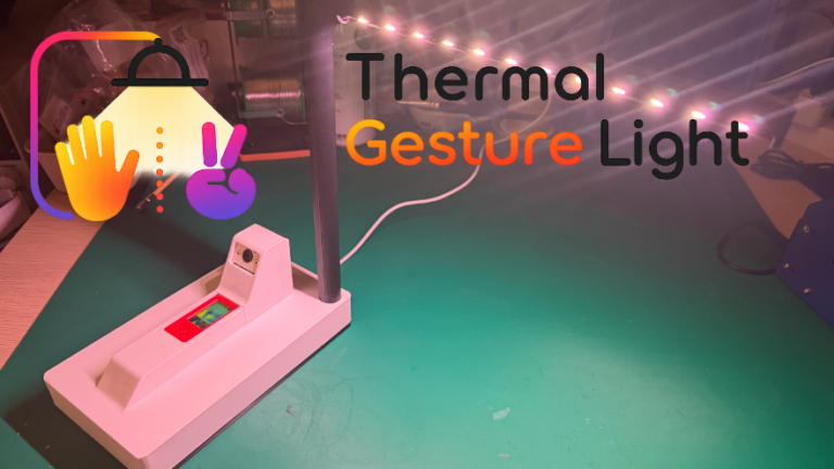 Thermal Gesture Light