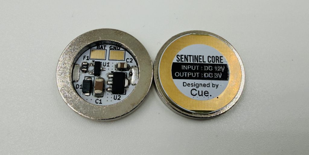 CARxCELLの基板と通電パーツ